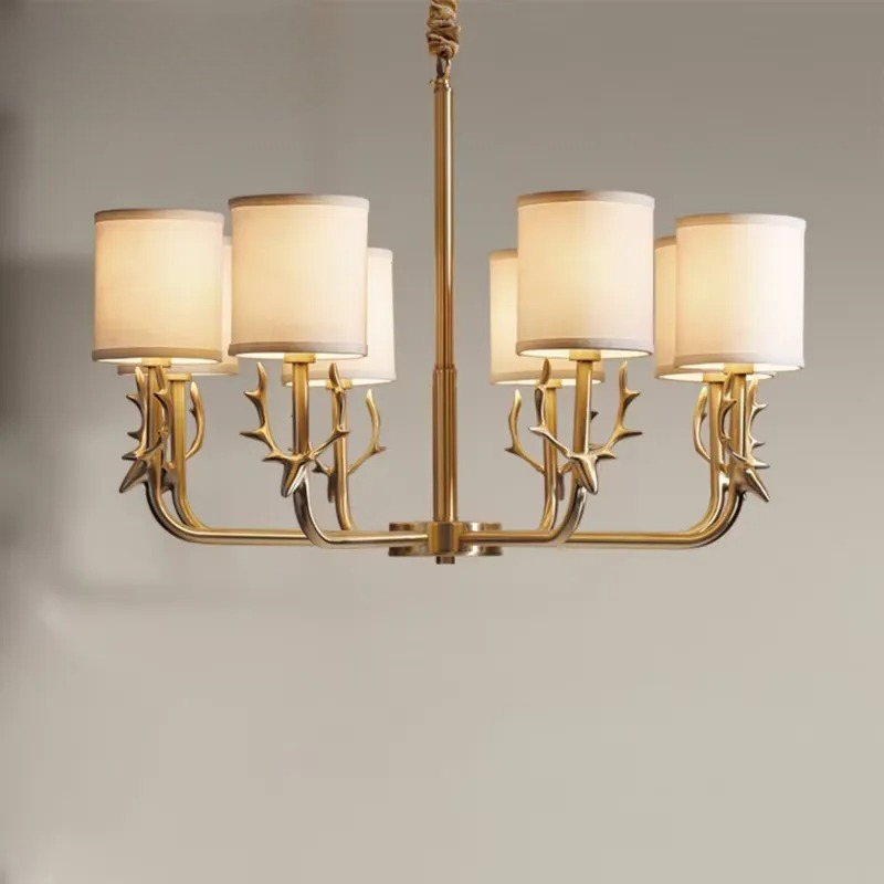 Copper Chandelier for Living R - Interior Design Hall review and price