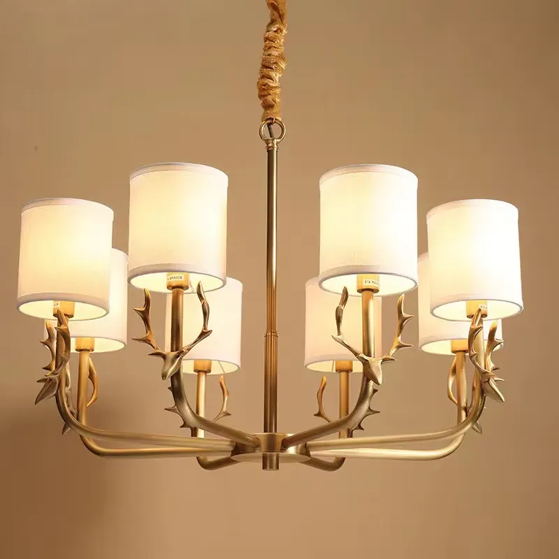 Copper Chandelier for Living R - Interior Design Hall review and price