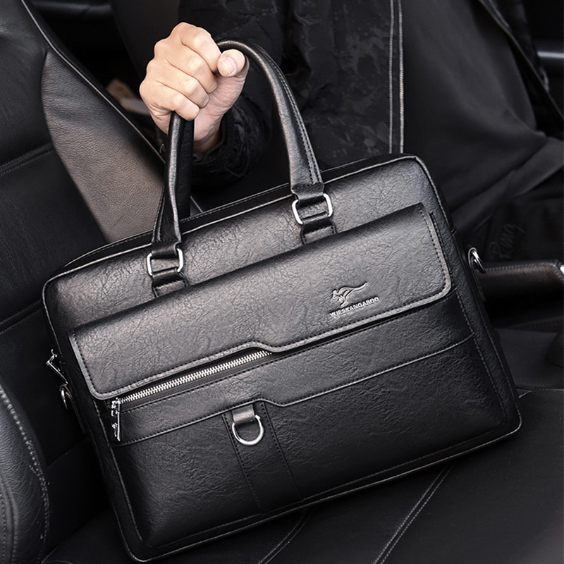 Men'S Briefcase PU Leather Por - Interior Design Portfolio review and price