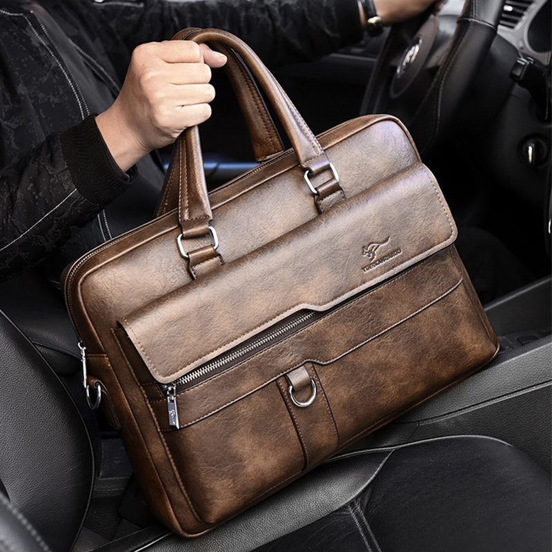 Men'S Briefcase PU Leather Por - Interior Design Portfolio review and price