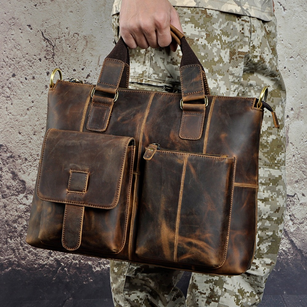 Men Real Leather Antique Desig - Interior Design Portfolio review and price