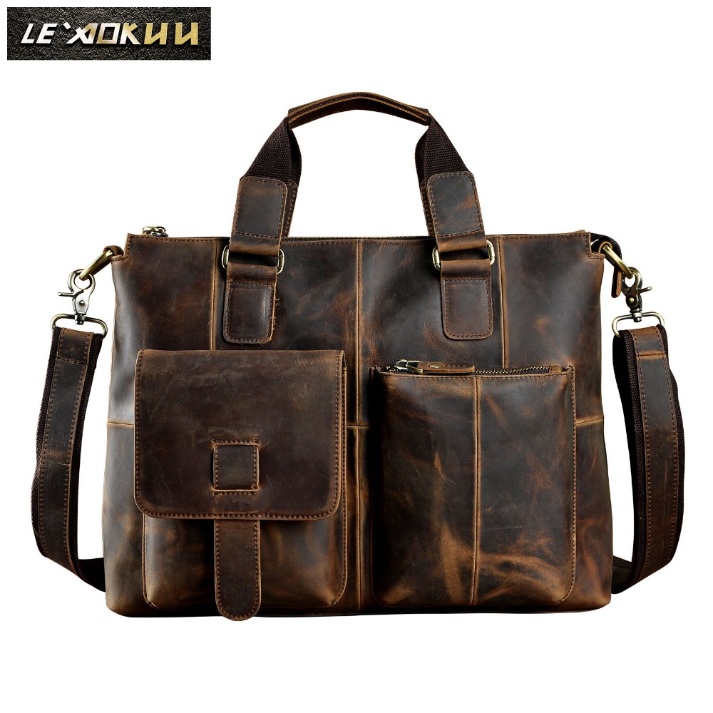 Men Real Leather Antique Desig - Interior Design Portfolio review and price