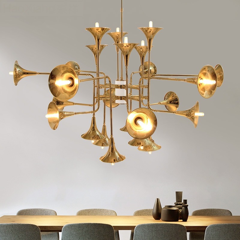 Nordic Trumpet Pendant Lamp fo - Interior Design Hall review and price